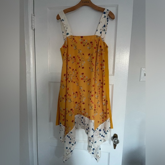 NWT Zara high low floral dress - Picture 3 of 7